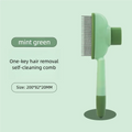 Furvella Pet Grooming Comb — One-Button Self-Cleaning Brush for Dogs & Cats